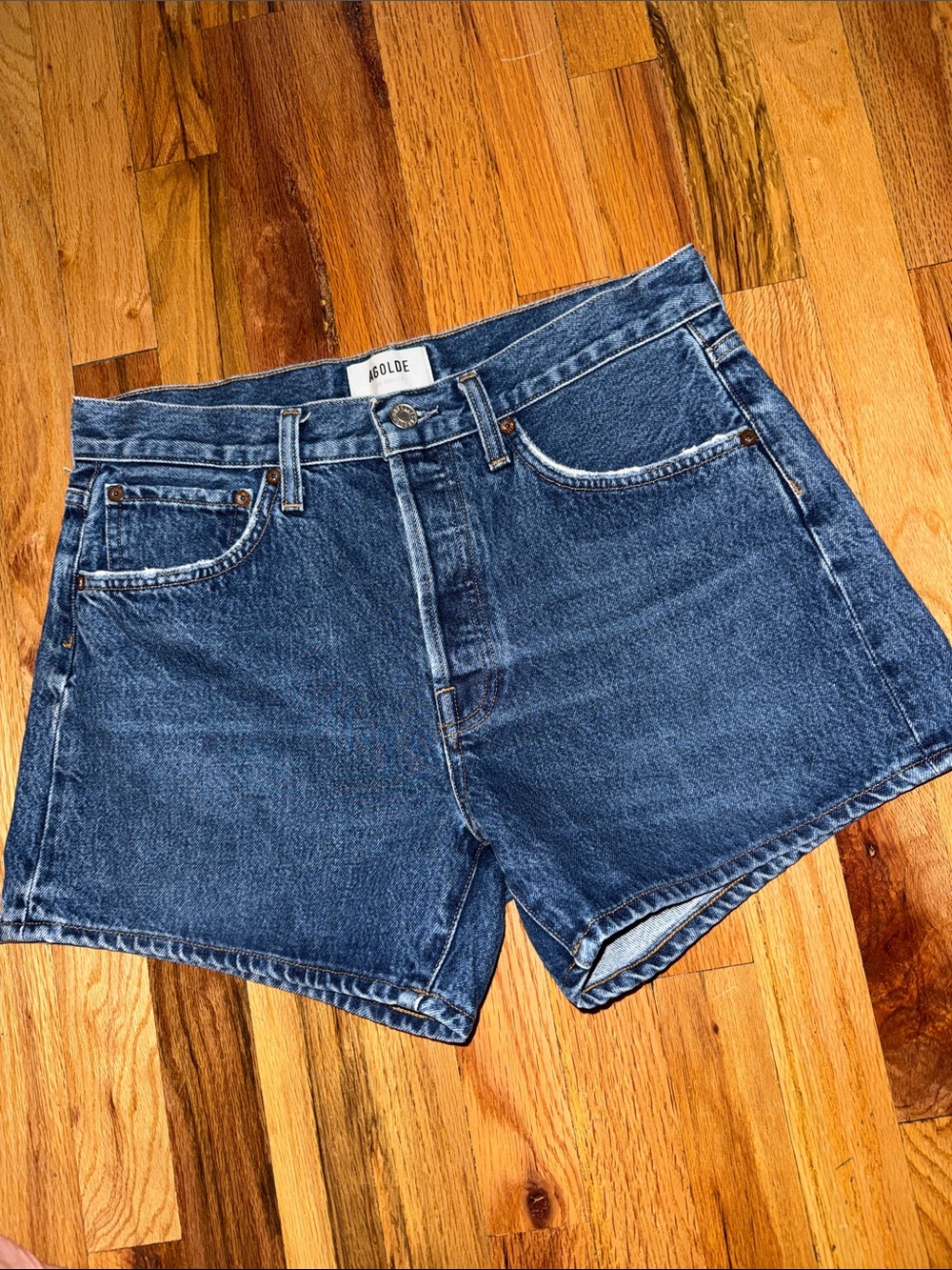 AGOLDE Jean denim shorts